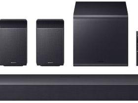 Акустическая система Samsung Q990H Q-Series 11.1.4 Soundbar with Subwoofer & Rear Speakers черный титан
