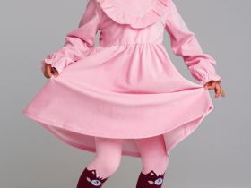 Колготки трикотажные махровые для девочек