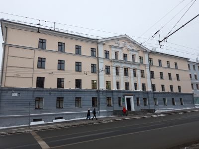 Здание общежития сельхозинститута