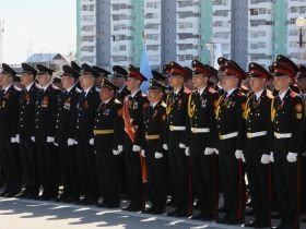 В Якутске состоялось военно-патриотическое шествие в честь 80-летия Победы