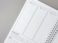 Планер еженедельник недатированный DoYourLine "Мрамор", А5, 166 страниц