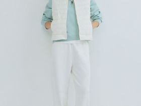 Лёгкий стёганый жилет, Бежевый