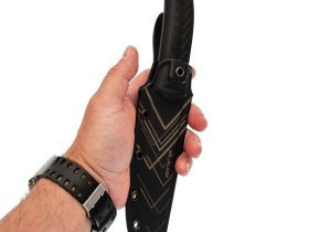 Туристический нож Mr.Blade Mastiff, сталь 95X18 SW, рукоять эластрон