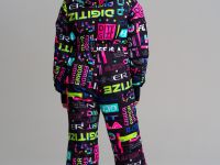 Комбинезон текстильный с полиуретановым покрытием для девочек