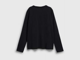 Лонгслив для мальчиков, Черный