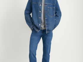 Джинсы straight fit мужские
