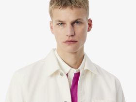 Мужская рубашка Lacoste из органического хлопка