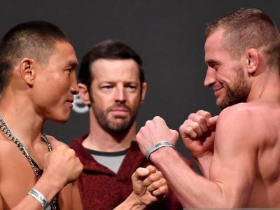 Григорий Попов уступил британцу Дэйви Гранту на UFC Fight Night 163