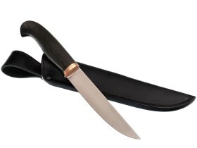 Нож Рыбацкий, сталь S125V, рукоять карбон макумэ ганэ