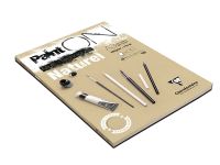 Альбом-склейка для смешанных техник Clairefontaine "Paint'ON Naturel" А3 20 л 250 г, крафт