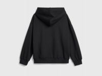 Толстовка на молнии для девочек, Черный