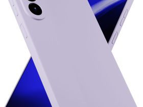 Клип-кейс Krutoff Silicone для Samsung Galaxy A57 Фиолетовый