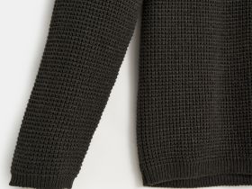 Джемпер с рукавом реглан и округлой горловиной