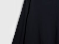 Лонгслив из хлопка, Черный