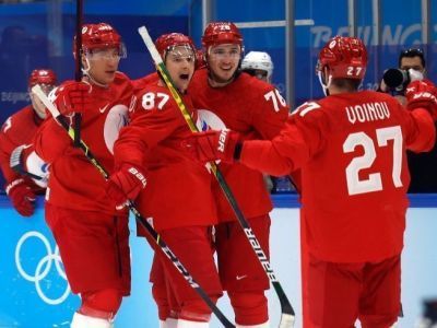 Сборная России по хоккею вышла в полуфинал Олимпиады