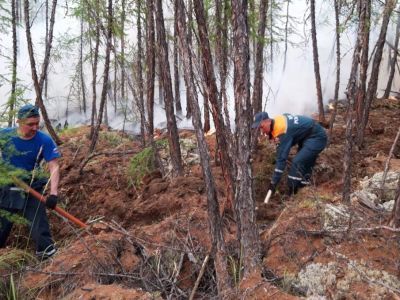 За выходные в Якутии ликвидировали 42 природных пожара