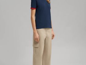 Футболка облегающего кроя из хлопкового джерси