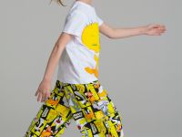 Брюки трикотажные для девочек