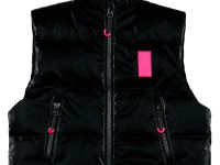 Жилет текстильный с полиуретановым покрытием для девочек