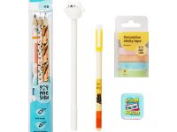 Набор канцелярских принадлежностей подарочный MESHU "Cute friends", 27 предметов