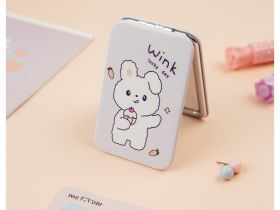 Зеркальце карманное складное MESHU "Lucky bunny"