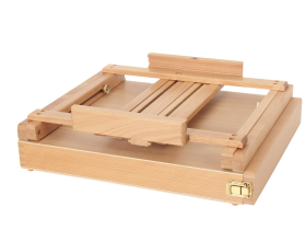 Мольберт настольный Гамма "EN-05B" с ящиком, бук