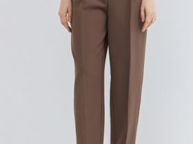 Брюки с ремнём, Коричневый