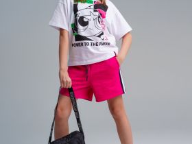 Панама текстильная для девочек