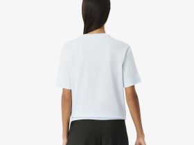 Женская футболка Lacoste свободного кроя из мягкого хлопка