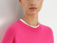 Джемпер с добавлением шерсти свободного силуэта