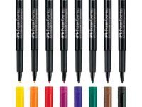Маркер перманентный Faber-Castell "Multimark" 0,4 мм, желтый