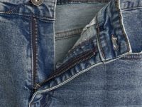 Зауженные джинсы, Синий