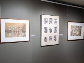 В Якутске открылась выставка художницы-графика Марии Рахлеевой