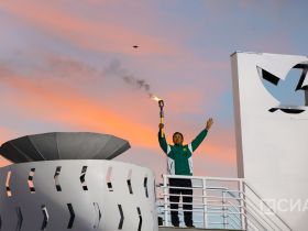 Игры начались. Зажжён огонь XXII Спартакиады по национальным видам спорта