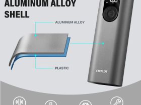 Cycplus Насос Cycplus A8 (5V, 2600mAh, 150psi), цвет Серый