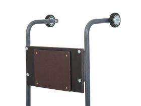 Тележка под мотор разборная грузоподъемность до 60 кг с колесами