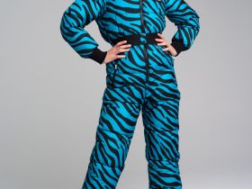 Комбинезон текстильный с полиуретановым покрытием для девочек