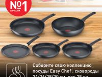 Сковорода для блинов Tefal EASY CHEF G2703823 25 см