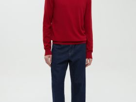 Базовый джемпер прямого кроя