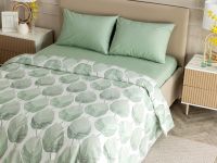 Постельное белье Модико (зеленые листья) II