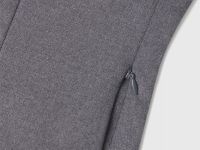 Приталенный жилет для девочек, Серый