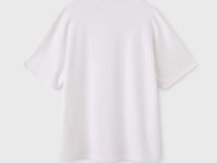 Белая футболка-поло из вафельного трикотажа Глория Джинс