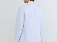 Рубашка из ткани оксфорд, Голубой