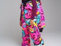 Зимний комбинезон из мембранной ткани для девочки