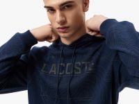 Мужской хлопковый свитшот Lacoste OVERSIZE FIT