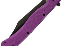 Складной нож Daggerr Toothpick BW, сталь 8Cr14MoV , рукоять фиолетовый FRN