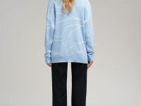 Легкий свободный кардиган с хлопком