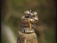 Бусина для темляка Бонс, латунь