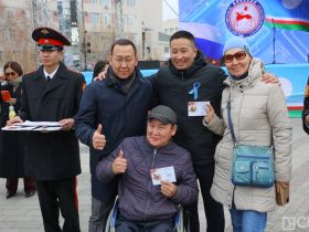 Знаки комплекса ГТО вручили 250 якутянам в День республики