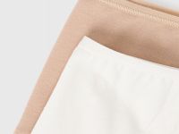 Трусы-бразилиана, 2 шт., Бежевый